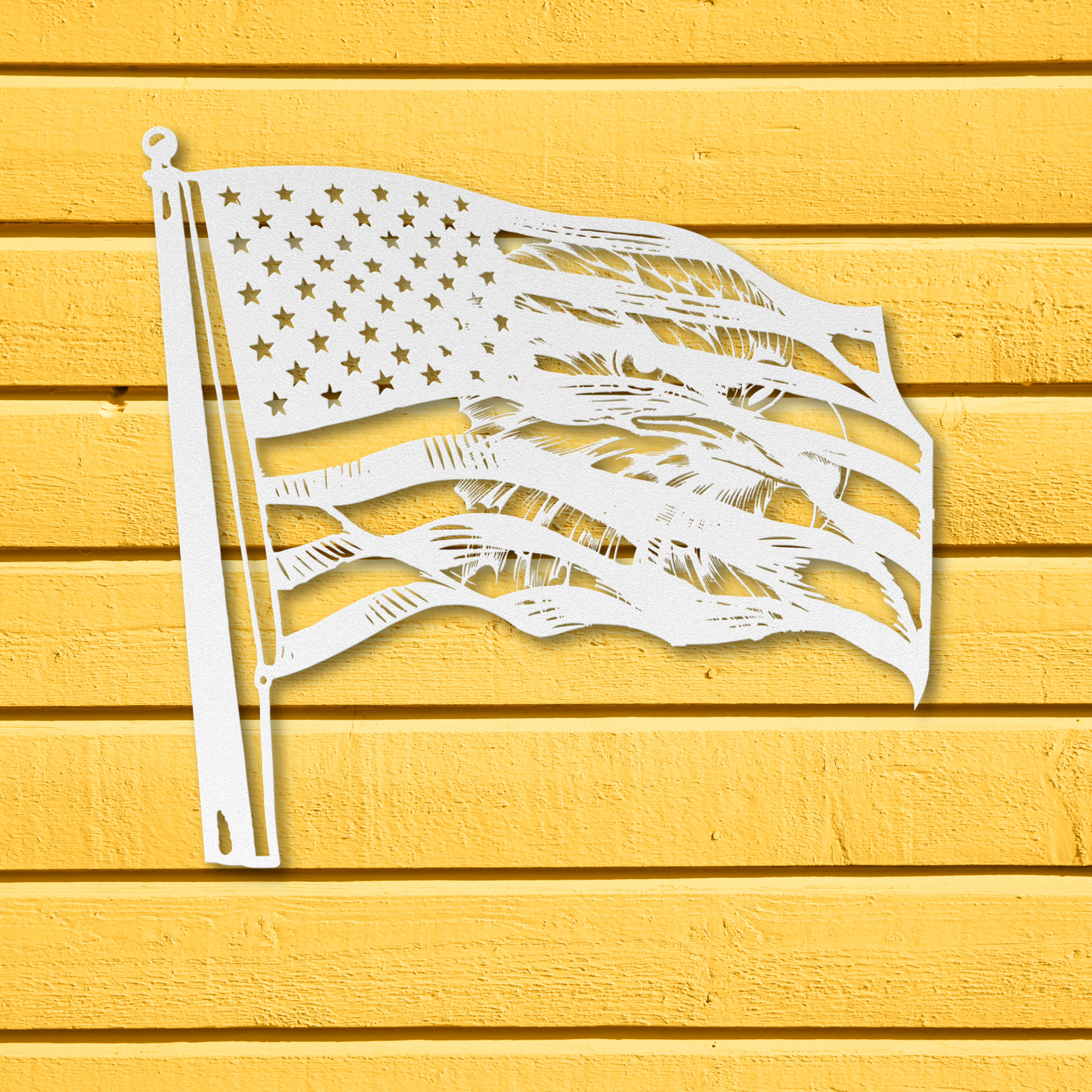 Stars and Stripes with Eagle: Patriotic Décor