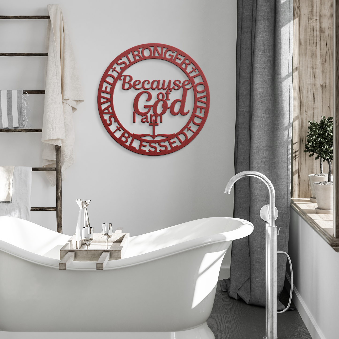 Because_I_am_strong_Red_Modern_Bathroom_Mockup.png