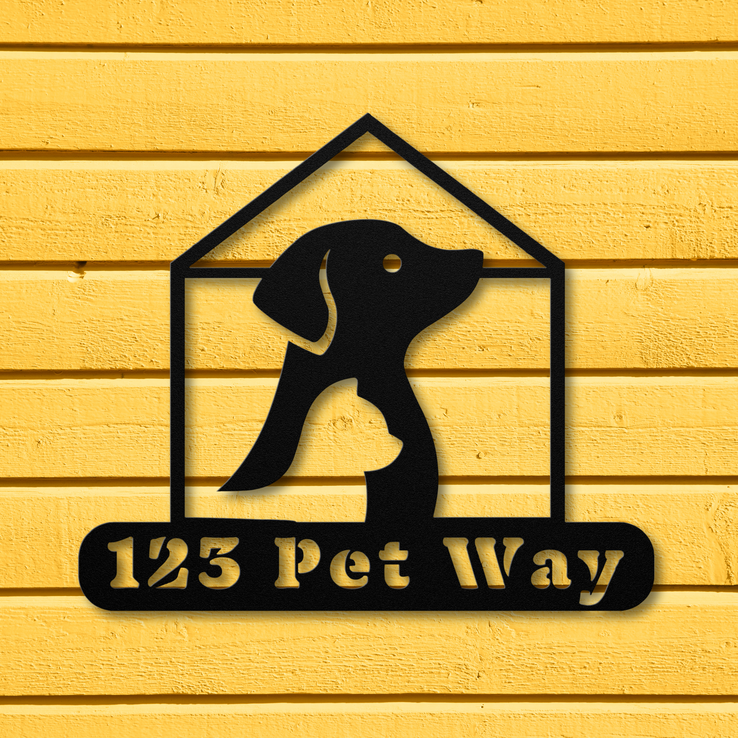 Personalized Dog and Cat Name Sign: Perfect for Your Home