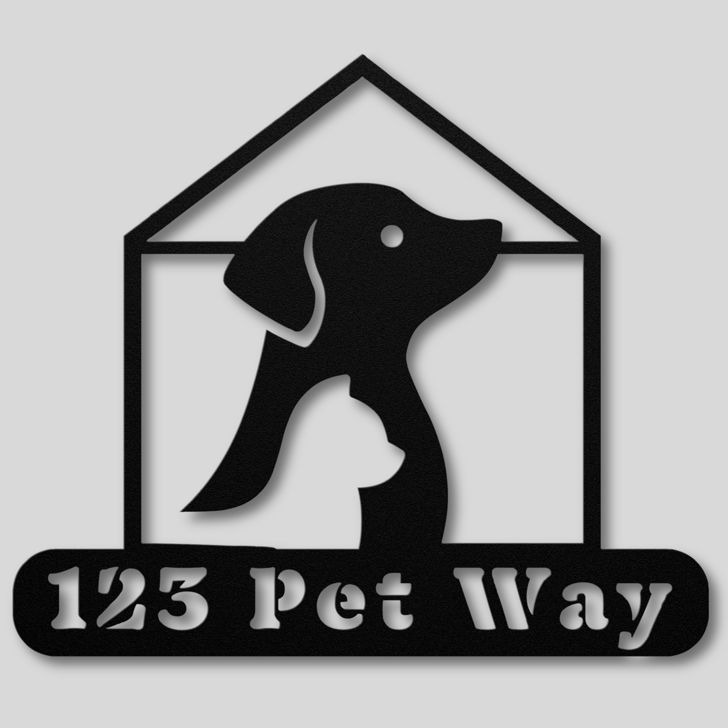Personalized Dog and Cat Name Sign: Perfect for Your Home
