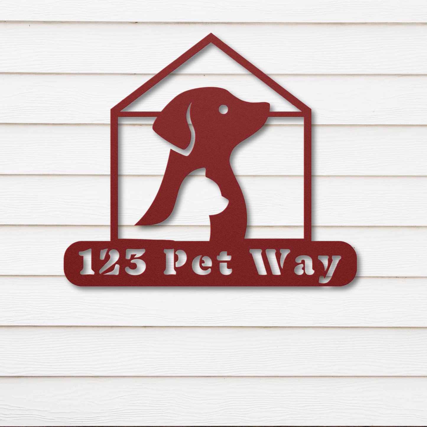 Personalized Dog and Cat Name Sign: Perfect for Your Home