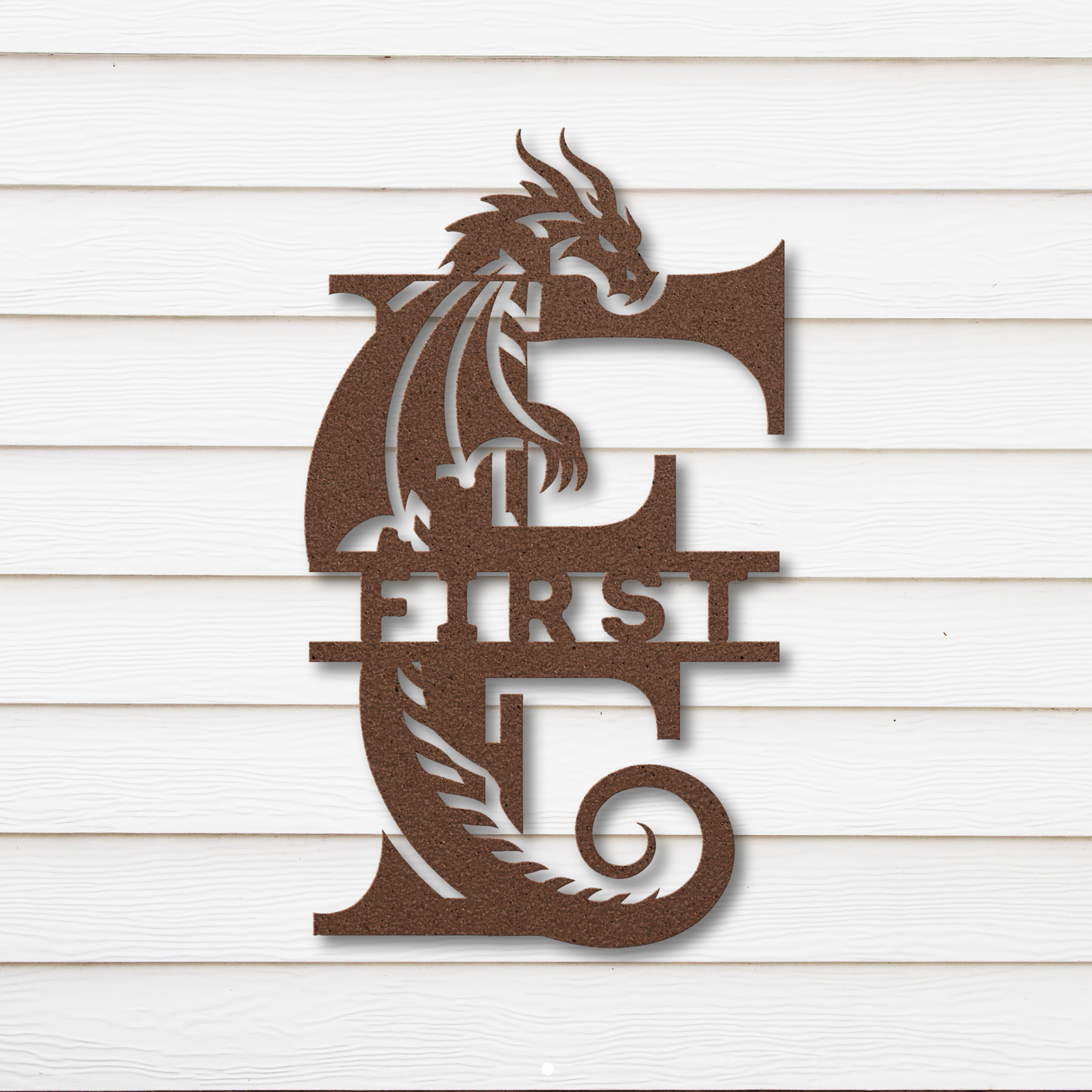 Custom Dragon Letter F: For Mythical Fans