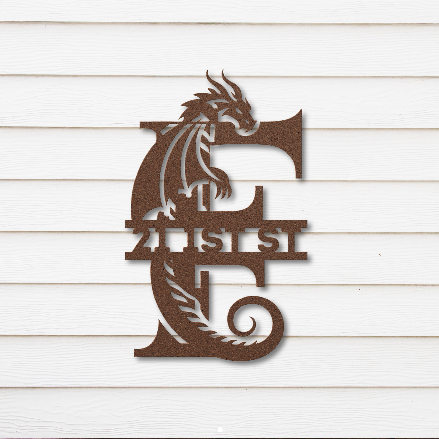 Custom Dragon Letter F: For Mythical Fans