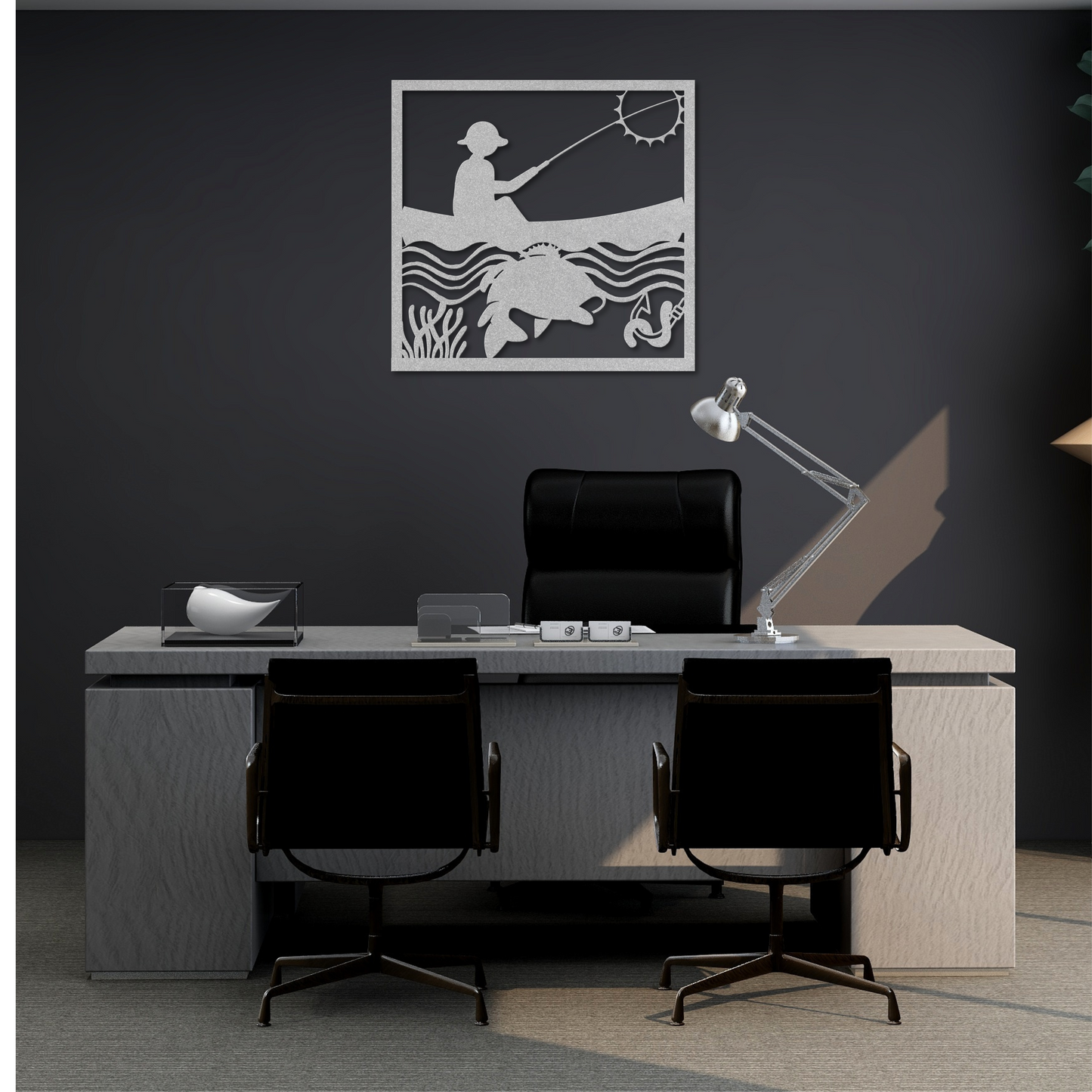 Unique Fishing Metal Wall Art: A Catch for Your Home