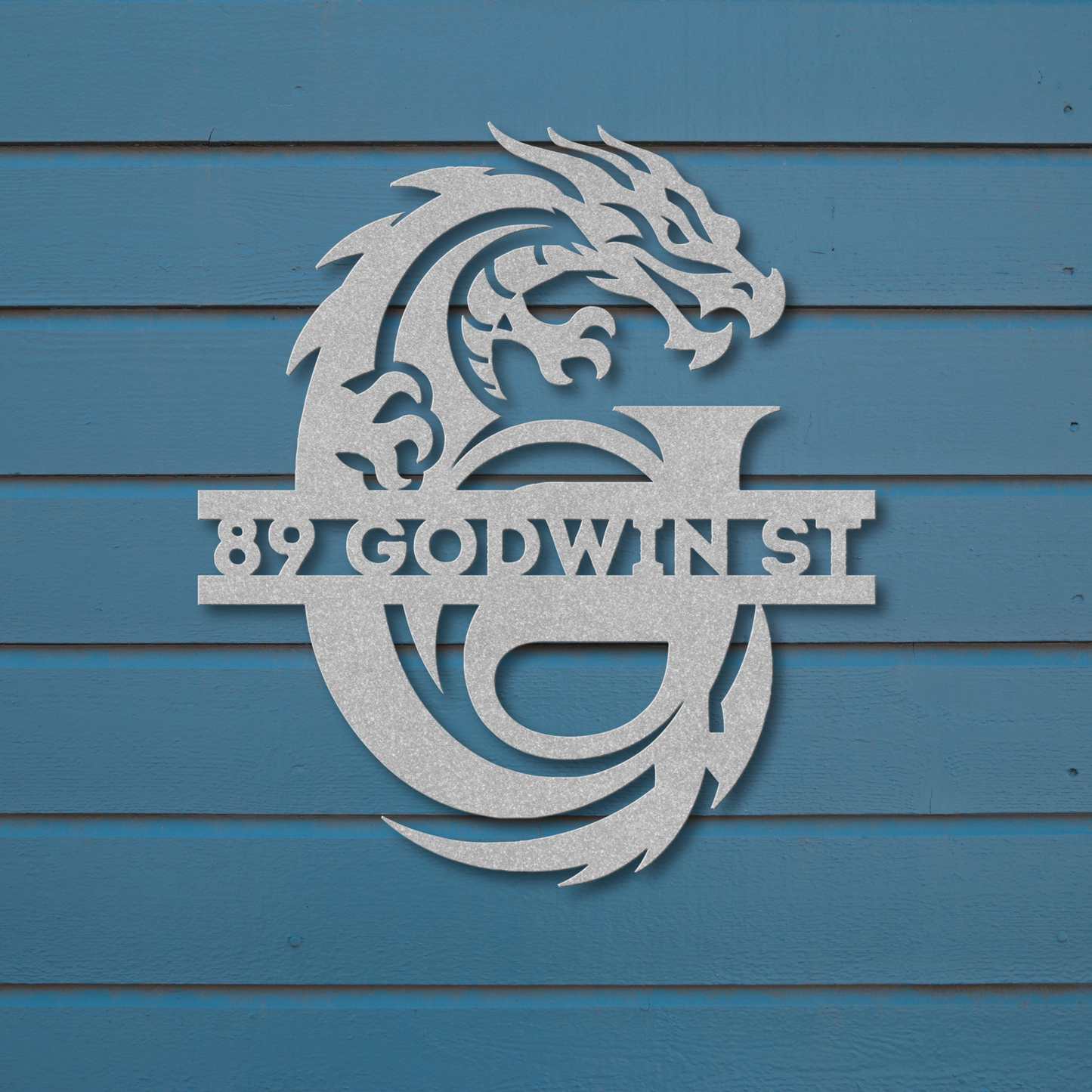 Custom Dragon Letter G Metal Sign: A Touch of Fantasy Flair