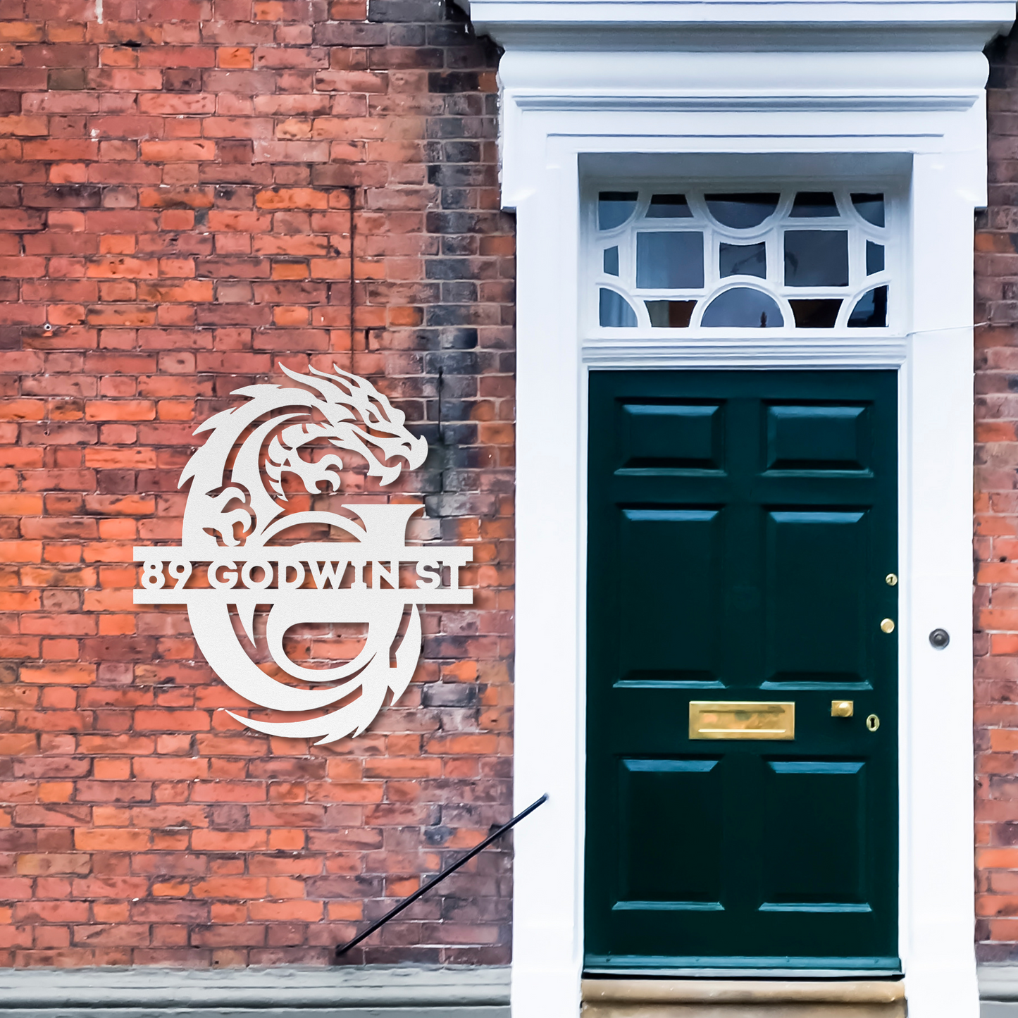Custom Dragon Letter G Metal Sign: A Touch of Fantasy Flair
