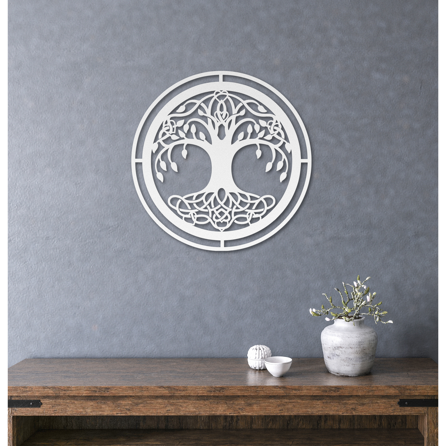 Elegant Tree of Life Metal Wall Art: Celebrate Growth and Connection