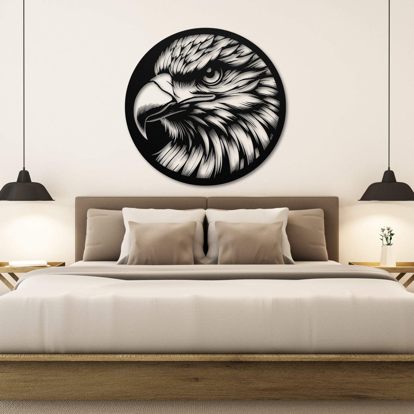 Stunning Bald Eagle Metal Wall Art: A Touch of Freedom