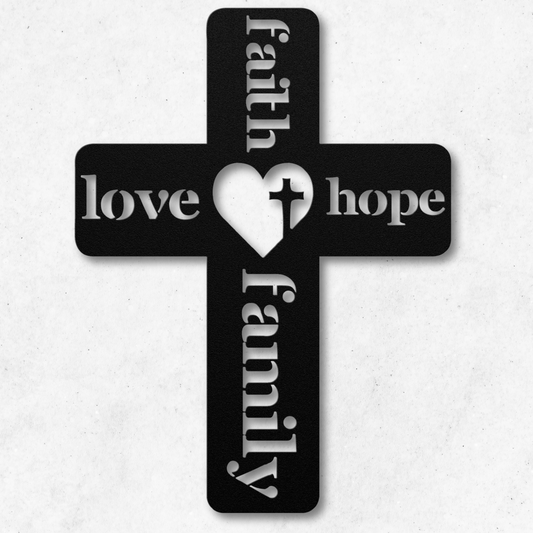 Unique Cross Metal Wall Art: Celebrate Your Beliefs