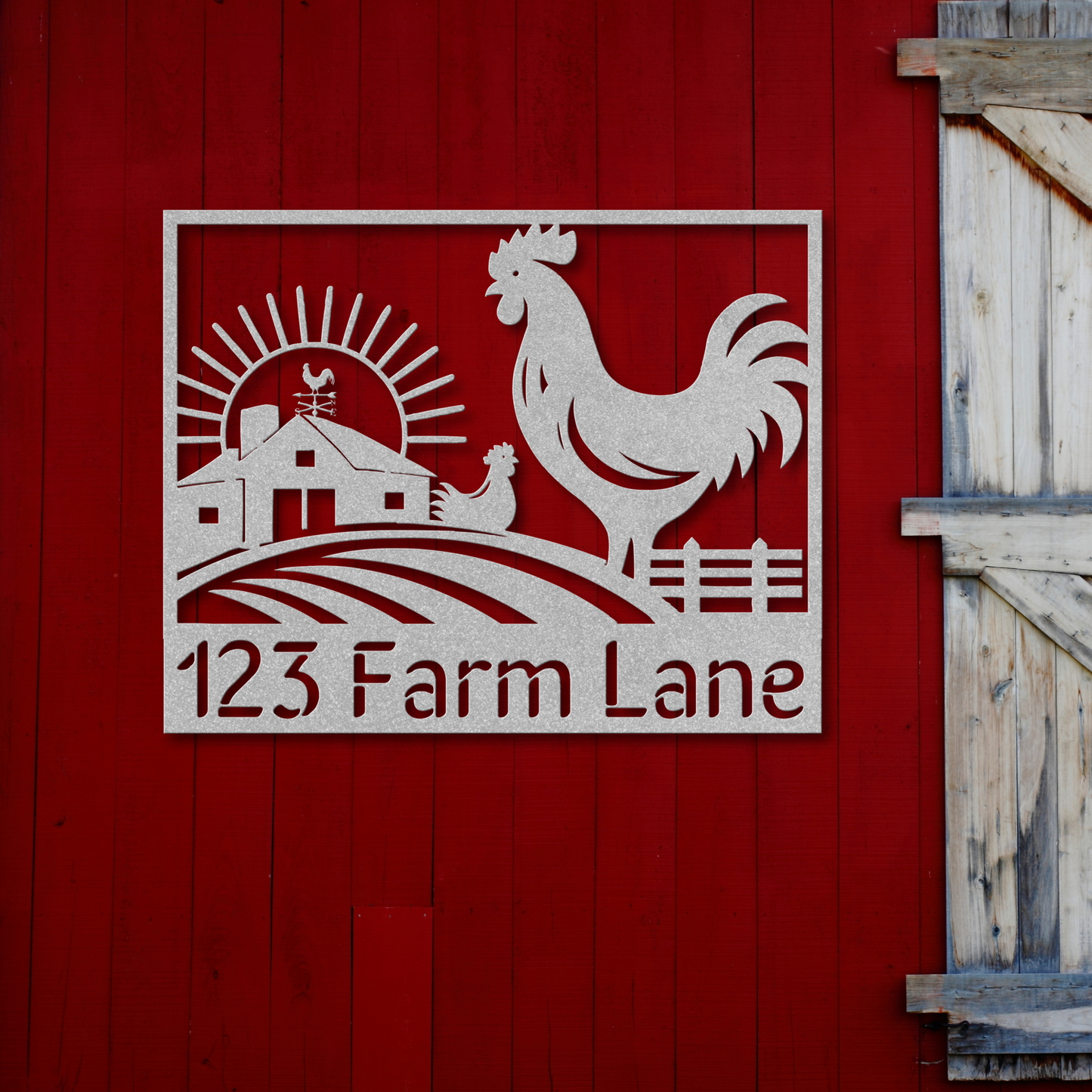Personalized Farm Sign: Perfect for Your Homestead