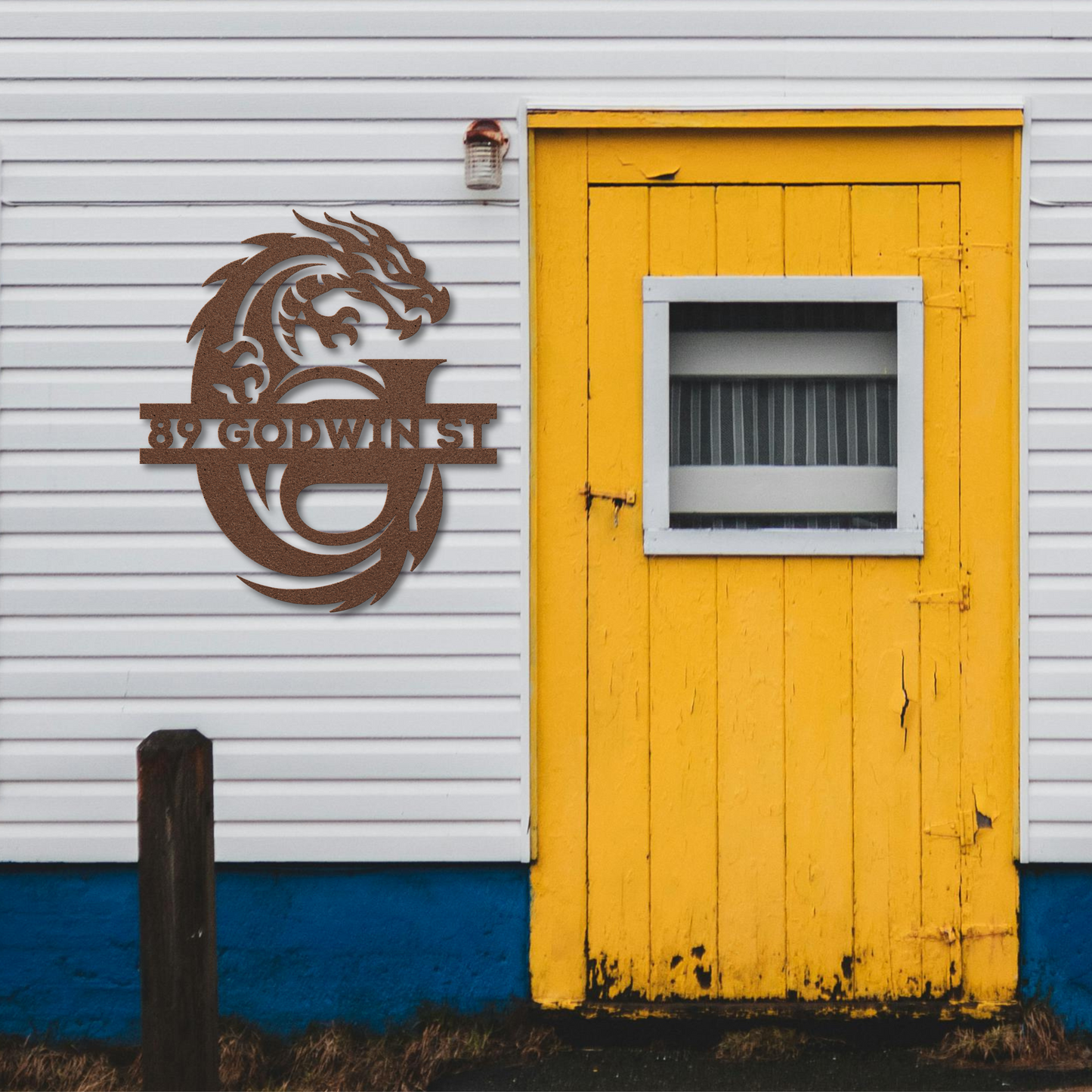 Custom Dragon Letter G Metal Sign: A Touch of Fantasy Flair