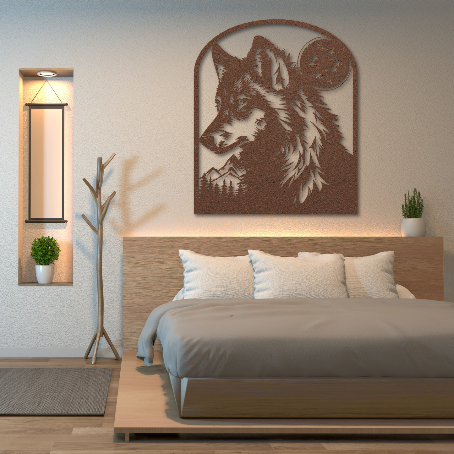 Powerful She Wolf Metal Wall Art: Embrace Your Inner Strength